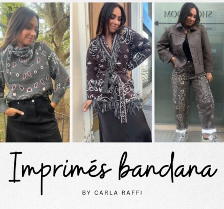 imprimé bandana chez Carla Raffi